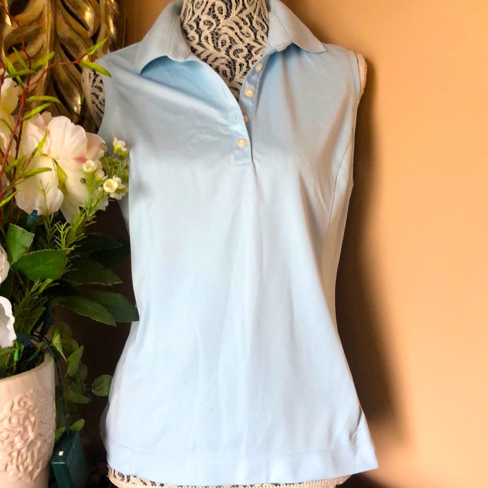 Nike Dri-FIT  Women's Sleeveless Golf Polo Shirt Size M